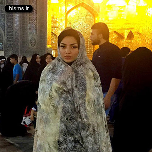 مهسا کامیابی در حرم امام رضا (ع)