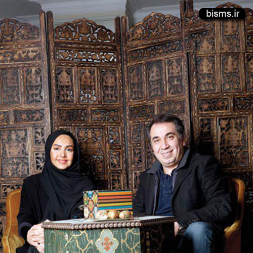 زندگی عاشقانه سیامک انصاری و همسرش